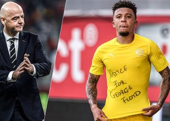 إنفانتينو نجوم البوندسليجا المتضامنون مع فلويد يستحقون التصفيق لا العقاب