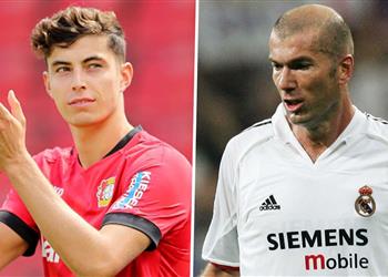 مساعد مدرب باير ليفركوزن ي عدد مميزات هافرتز ويؤكد يشبه زيدان