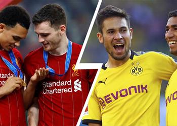 بالأرقام ظهيرا بوروسيا دورتموند يتفوقان على نظيريهما في ليفربول وبايرن ميونخ