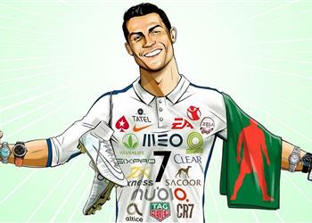 كريستيانو رونالدو من طفل يأكل بقايا ماكدونالدز إلى أول لاعب ملياردير