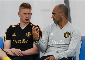 مدرب بلجيكا يثير قلق مانشستر سيتي عقوبة يويفا ستؤثر على مستقبل دي بروين