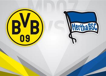 موعد والقناة الناقلة لمباراة بوروسيا دورتموند وهيرتا برلين اليوم في الدوري الألماني