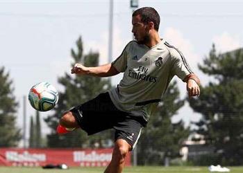 مدرب بلجيكا هازارد أفضل لاعب يستطيع ريال مدريد معه بناء مشروعه الجديد