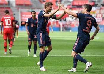 ليفاندوفسكي يحقق رقما جديدا بهدفه أمام باير ليفركوزن