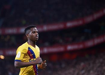 برشلونة يخطط لوضع شرط جزائي خرافي في عقد أنسو فاتي