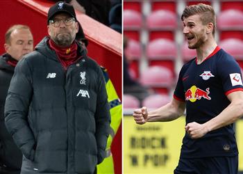 تقارير كشافو ليفربول يفضلون فيرنر على ثنائي الدوري الألماني