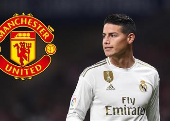 مانشستر يونايتد يترقب مستقبل خاميس رودريجيز مع ريال مدريد