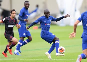 كانتي يشارك في فوز تشيلسي على ريدينج ودي ا استعداد ا لـ أستون فيلا