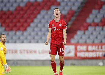 بالفيديو بيريسيتش يسجل هدف بايرن ميونخ الأول أمام فرانكفورت