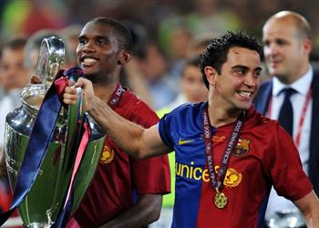 إيتو أخبرت تشافي بضرورة تدريب برشلونة قبل اعتزال إله كرة القدم