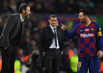 مدرب مايوركا لن أتشاجر مع ميسي مرة أخرى وبرشلونة الأقرب للفوز