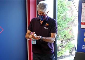 قائمة برشلونة لمباراة ريال مايوركا ضم ميسي وسواريز