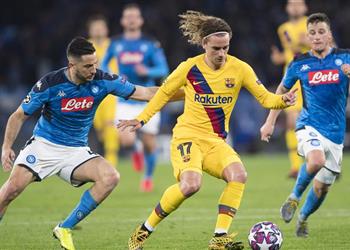 ليكيب تكشف عن مكان مباراة برشلونة ونابولي في دوري أبطال أوروبا