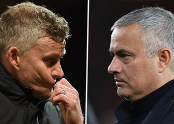 مورينيو يبدأ حرب نفسية على سولشاير قبل مباراة مانشستر يونايتد وتوتنهام