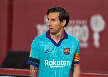 فيديو ميسي يسجل الهدف الرابع لبرشلونة أمام ريال مايوركا