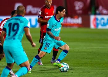 ترتيب هدافي الدوري الإسباني بعد هدف ميسي أمام ريال مايوركا