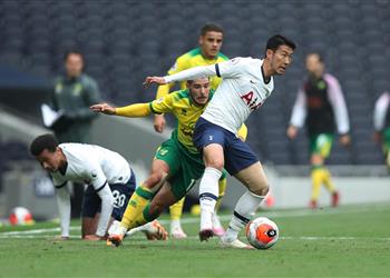 توتنهام يعلق على إصابة لاعب نورويتش بـ كورونا بعد مباراتهما الودية