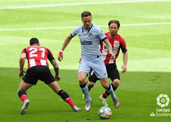 فيديو أتلتيكو مدريد يقص شريط عودته للدوري الإسباني بتعادل محبط مع أتليتك بلباو
