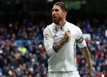 بالفيديو راموس يسجل هدف ريال مدريد الثاني أمام إيبار