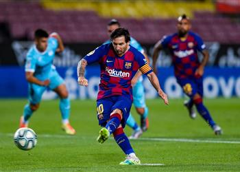 فيديو ميسي يقود برشلونة لتعزيز صدارة الدوري الإسباني بتخطي ليجانيس بثنائية