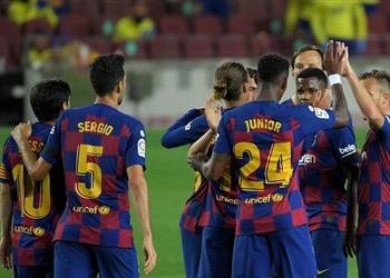 فيديو الـVAR يلغي هدف جريزمان في مباراة برشلونة وليجانيس