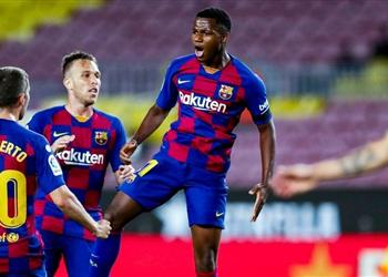 فاتي يتفوق على ميسي ويدخل تاريخ الليجا