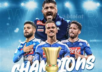 بالفيديو نابولي يقهر يوفنتوس ويتوج بطل ا لـ كأس إيطاليا بركلات الترجيح للمرة السادسة في تاريخه