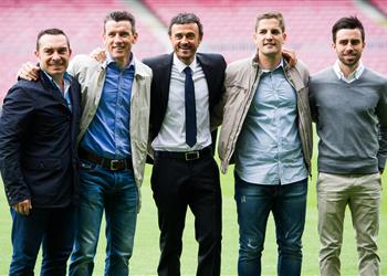 مدرب برشلونة السابق يتعرض لإصابة خطيرة مهدد بالشلل