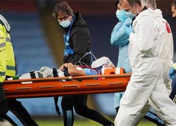 جارسيا يطمئن جماهير مانشستر سيتي بعد إصابته أمام آرسنال وخروجه من المستشفى