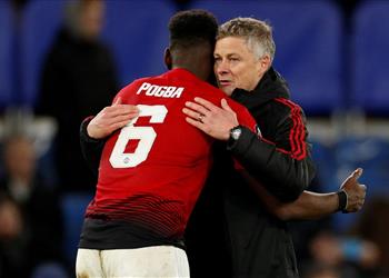 سولشاير يكشف سبب تواجد بوجبا ضمن بدلاء مانشستر يونايتد أمام توتنهام