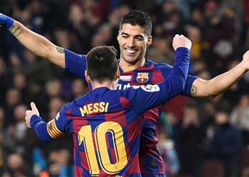 تشكيل برشلونة أمام إشبيلية ميسي وسواريز أساسيان وجريزمان بديل ا