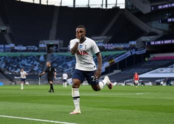 فيديو بيرجوين يسجل هدف التقدم لـ توتنهام أمام مانشستر يونايتد