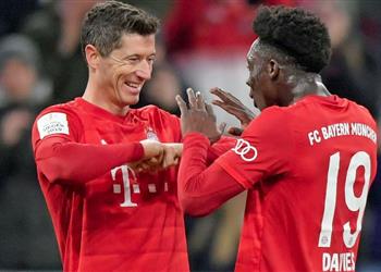 مدرب بايرن ميونخ ليفاندوفسكي وديفيز لا يزال أمامهما المجال للتحسن