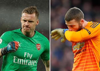 دي خيا يتضامن مع لينو بعد إصابته القوية في مباراة آرسنال وبرايتون