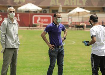 الأهلي يعود للتدريبات الأربعاء على مجموعتين