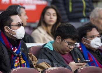 موندو تفجرها برشلونة يريد حضور جماهيري أمام أتلتيكو مدريد في الدوري الإسباني