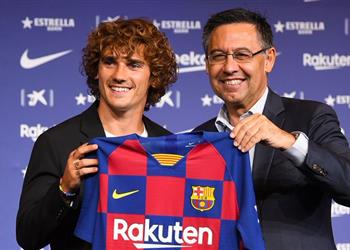 رئيس برشلونة يتخذ قرار ا بشأن مصير جريزمان