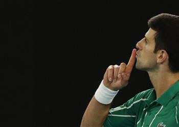 إصابة ديوكوفيتش المصنف الأول عالمي ا في التنس بـ فيروس كورونا