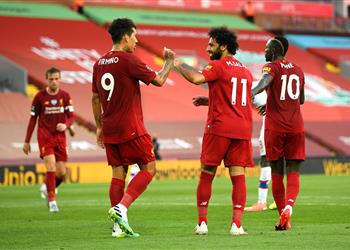 فيديو محمد صلاح يحقق إنجاز ا تاريخي ا لـ ليفربول بهدفه أمام كريستال بالاس