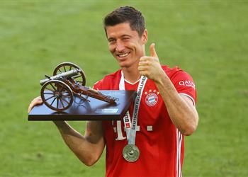 ليفاندوفسكي عن رقم جيرد مولر كنت سأصل له في هذه الحالة