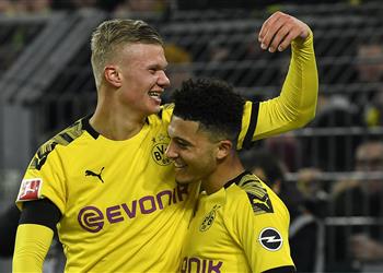 بوروسيا دورتموند يوضح موقف سانشو وهالاند من الرحيل
