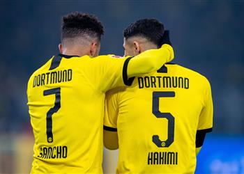 سانشو يودع أشرف حكيمي بعد أنباء انضمامه إلى إنتر ميلان