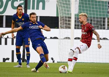 فيديو ميلان يروض ذئاب روما بثنائية ريبيتش وهاكان