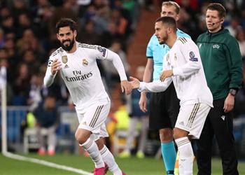 تشكيل ريال مدريد ضد إسبانيول إيسكو يعود وهازارد وبنزيما يقودان الهجوم