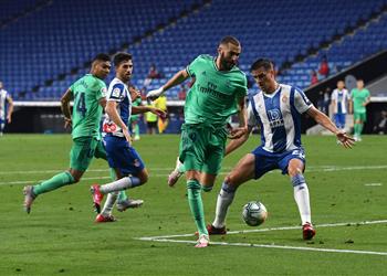 بالفيديو ريال مدريد يستغل تعثر برشلونة ويبتعد بصدارة الليجا بالفوز على إسبانيول