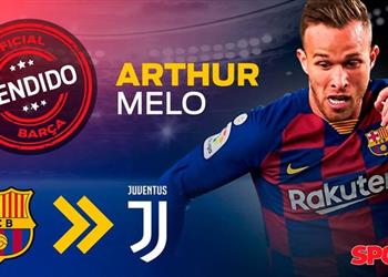رسمي ا آرثر ميلو ينتقل من برشلونة إلى يوفنتوس