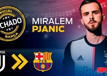 رسمي ا برشلونة يعلن تعاقده مع بيانيتش من يوفنتوس