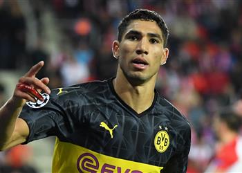 فيديو حكيمي يودع بوروسيا دورتموند ويصل إيطاليا للانضمام إلى إنتر ميلان