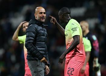 ميندي سعيد بإشادة جوارديولا وسأقاتل لحصد المزيد من الألقاب مع مانشستر سيتي