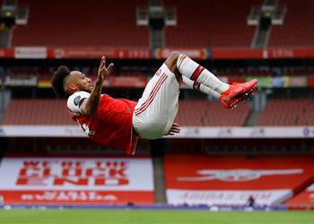 ترتيب هدافي الدوري الإنجليزي بعد هدفي أوباميانج أمام نورويتش